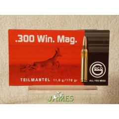 Munition GECO Teilmantel .300 Win Magnum